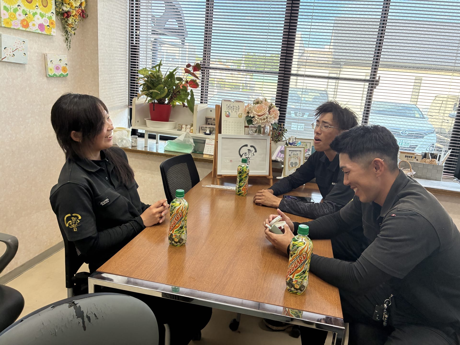 先輩社員の対談